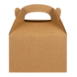 Boxes, Gable & Lunch, Bio Tek 8.50 x 4.75 x 5.50 Inch, Greaseproof Paper, Kraft,4 - 25 COUNT