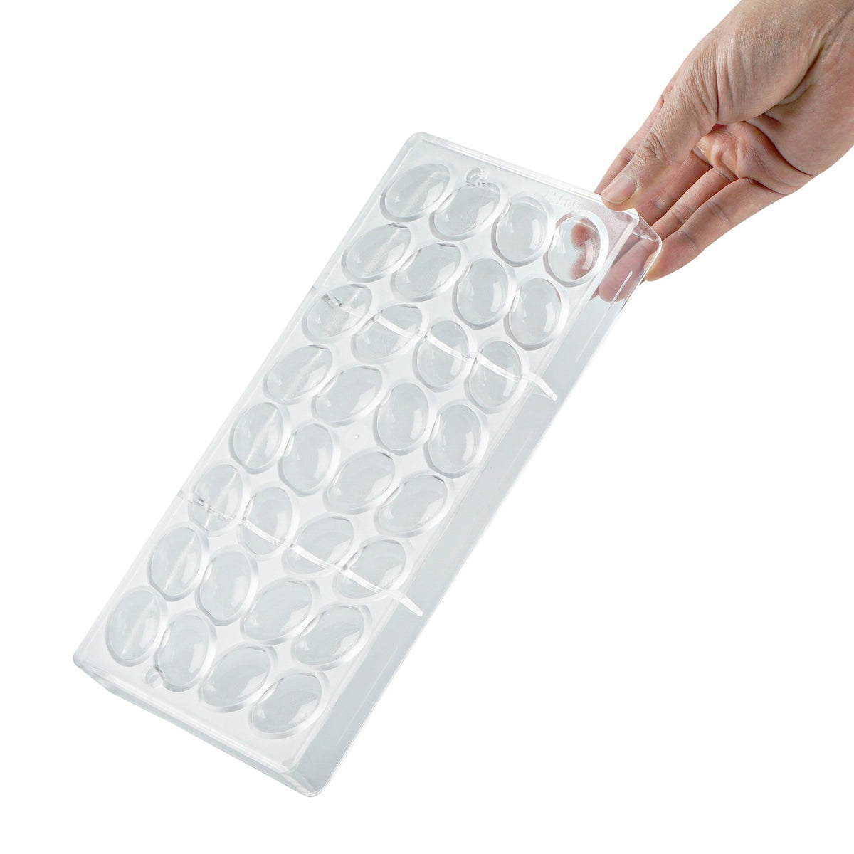 Molds, Candy & Chocolate, Pastry Tek 32-Compartment, Egg, Polycarbonate,10 - 1 COUNT