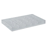 Molds, Candy & Chocolate, Pastry Tek 15-Compartment, Square with Lines, Polycarbonate,1 - 1 EACH