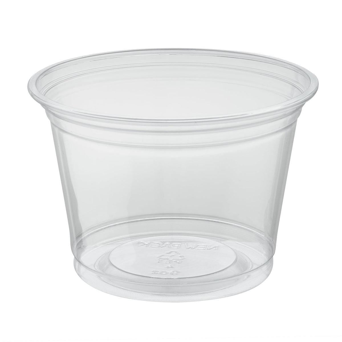 Cups, Dessert, RW Base 9 Ounce, Plastic, Clear, 3.75 x 3.75 x 2.75 Inch, Round,50 - 1 COUNT