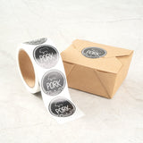 Labels, Tamper-Evident, 2 x 2 Inch, Black & White,1 - 500 COUNT