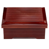 Box, Japanese Style Unagi Bento, Bento Tek 27 Ounce, Plastic, Brown, 6.75 x 5.75 x 3 Inch,1 - 1 EACH