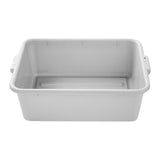 Box, Bus, RW Clean, Easy Grip, White, Plastic, 20 x 15 x 7 Inch, Deep,1 - 1 EACH