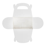 Boxes, Gable & Lunch, Bio Tek 6 x 3.50 x 3.50 Inch, Paper, Plaid, with Window,25 - 1 COUNT