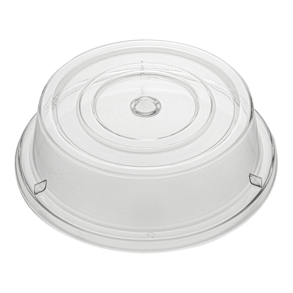 Lid, Dome Plate, 9.5 Inch, Clear, Polycarbonate,1 - 1 EACH
