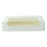 Boxes, 7.18 x 4.45 Inch, Paper, White, with Window,1 - 200 COUNT