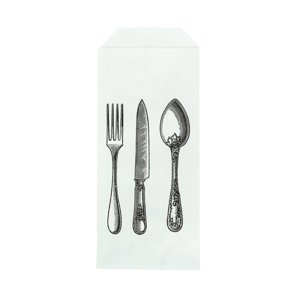Bags, 8.66 x 3.35 Inch, Paper, White, with Logo,1 - 1000 COUNT