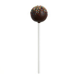 Coffee Stirrer & Lollipop Sticks, 6 Inch x 0.16 Inch, Paper, White, Biodegradeable,1 - 100 COUNT