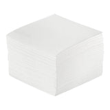 Napkins, Cocktail, Luxenap, Paper, White, 9.50 x 9.50 Inch, Air Laid, Linen-Feel,32 - 50 COUNT