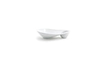 Plates, Ellipse Sampler, 8.25 x 6.5 Inch, White, Porcelain,6 - 1 COUNT