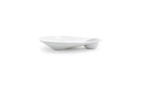 Plates, Ellipse Sampler, 12 x 9 Inch, White, Porcelain,4 - 1 COUNT