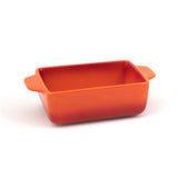 Dishes, Ovenware, 16 Ounce, Rectangular, Blood Orange,12 - 1 EACH