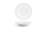 Bowls, Rim, Spiral, 14 Ounce, 10 Inch, Wide Rim, White, 10 Linear Inch,6 - 1 COUNT