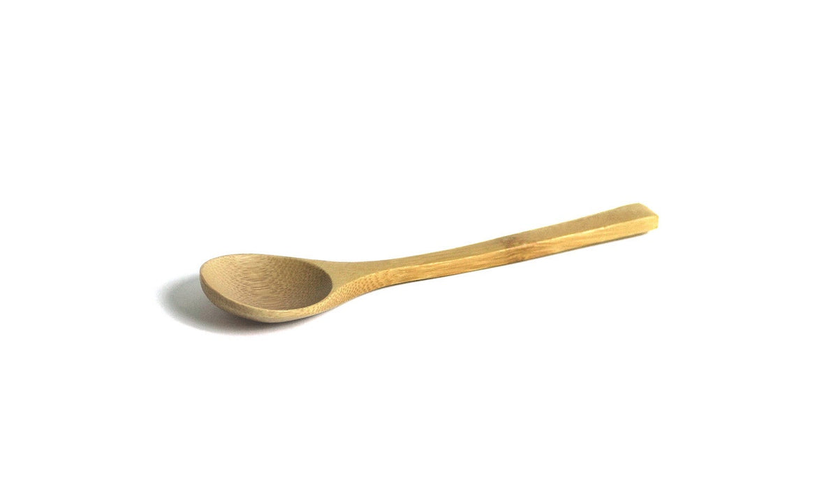 Spoons, Wide-Mouth, 6.5 Inch, Bamboo, 6.5 Linear Inch,12 - 1 COUNT