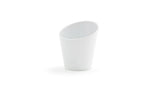 Cups, Harmony, 6 Ounce, Tall Slanted, White, Porcelain, 6 Ounce,12 - 1 EACH