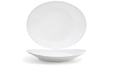 Platter, Ellipse, 15 Inch, White, Oval, 15 Linear Inch,2 - 1 COUNT