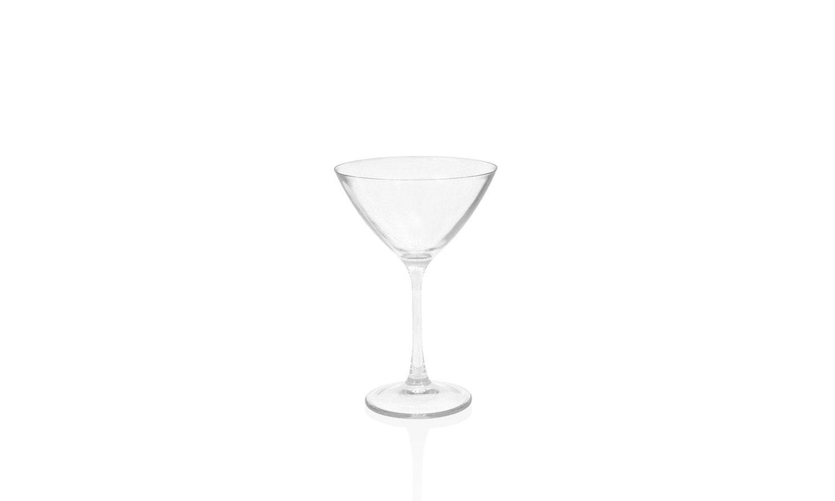 Glasses, Martini, 7 Ounce, Clear, Polycarbonate, 7 Ounce,12 - 1 COUNT