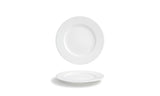 Plates, Monaco, 8.5 Inch, Wide Rim, White, 8.5 Linear Inch,6 - 1 COUNT