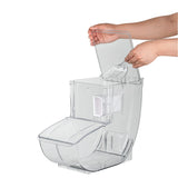 Bin, Topping, Met Lux 3 Gallon, Clear, Plastic, 13 x 15.75 x 7.75 Inch, with Scoop,1 - 1 EACH