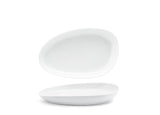Plates, Porcelain, 11 Inch, White, Oval,6 - 1 COUNT