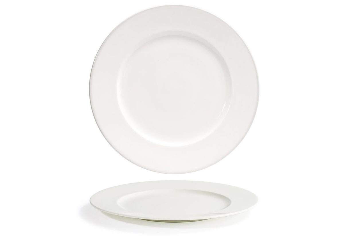 Plates, 11.5 Inch, White, Round,4 - 1 COUNT