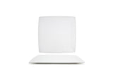 Plates, Canvas, 12.5 Inch, White, Undecorated, Square,4 - 1 COUNT