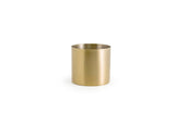 Holders, 14 Ounce 3.25 Inch, Round, Matte Brass, Stainless Steel,6 - 1 COUNT
