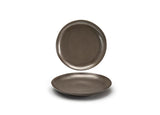 Plates, Porcelain, 10 Inch, Mocha, Round,6 - 1 COUNT