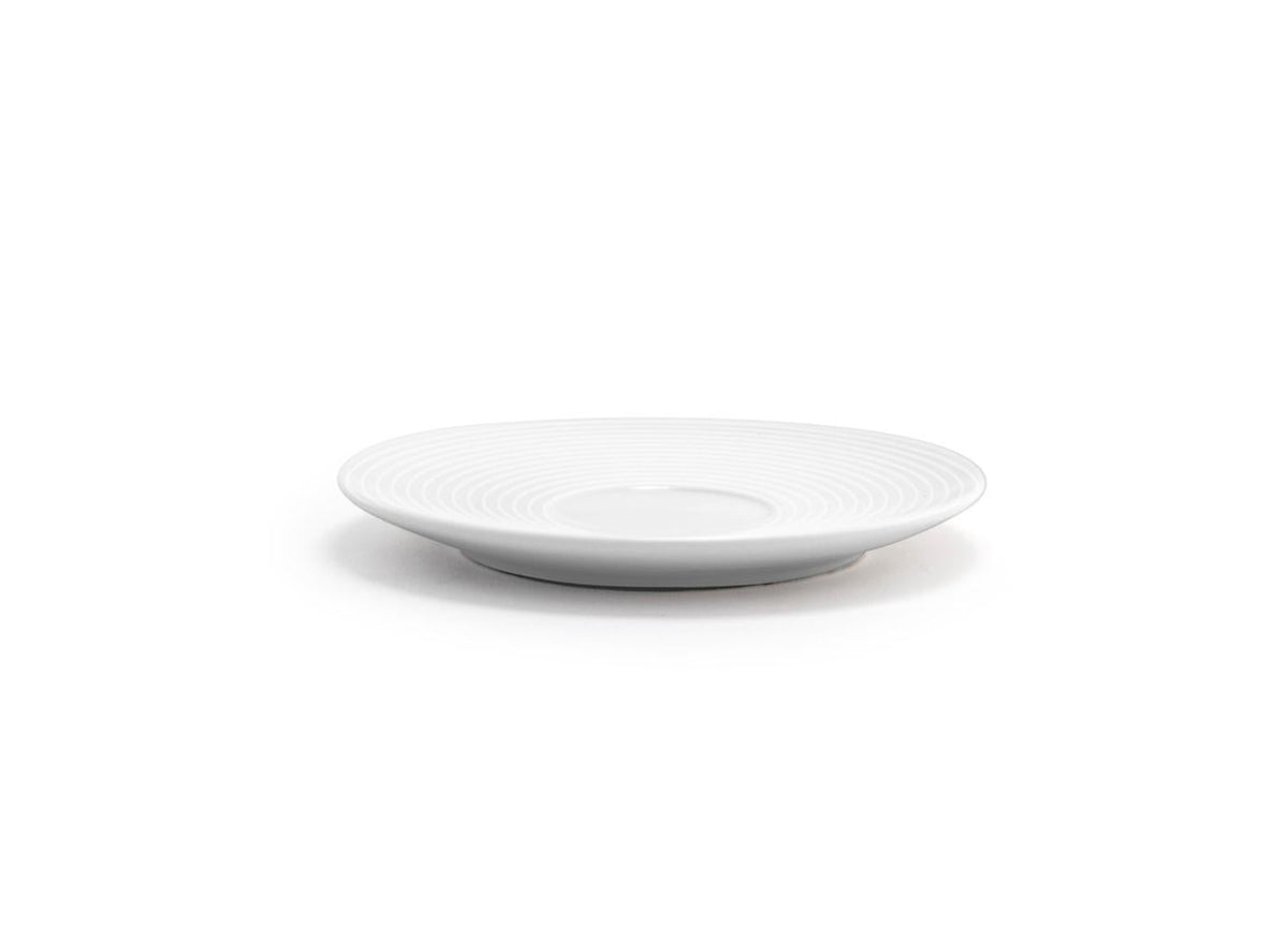 Saucers, Porcelain, 4.75 Inch, White, Round,12 - 1 EACH