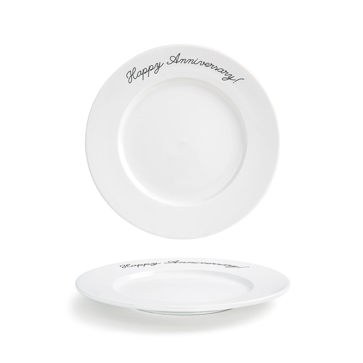 Plates, 10.5 Inch, Monaco, Happy Anniversary,4 - 1 COUNT