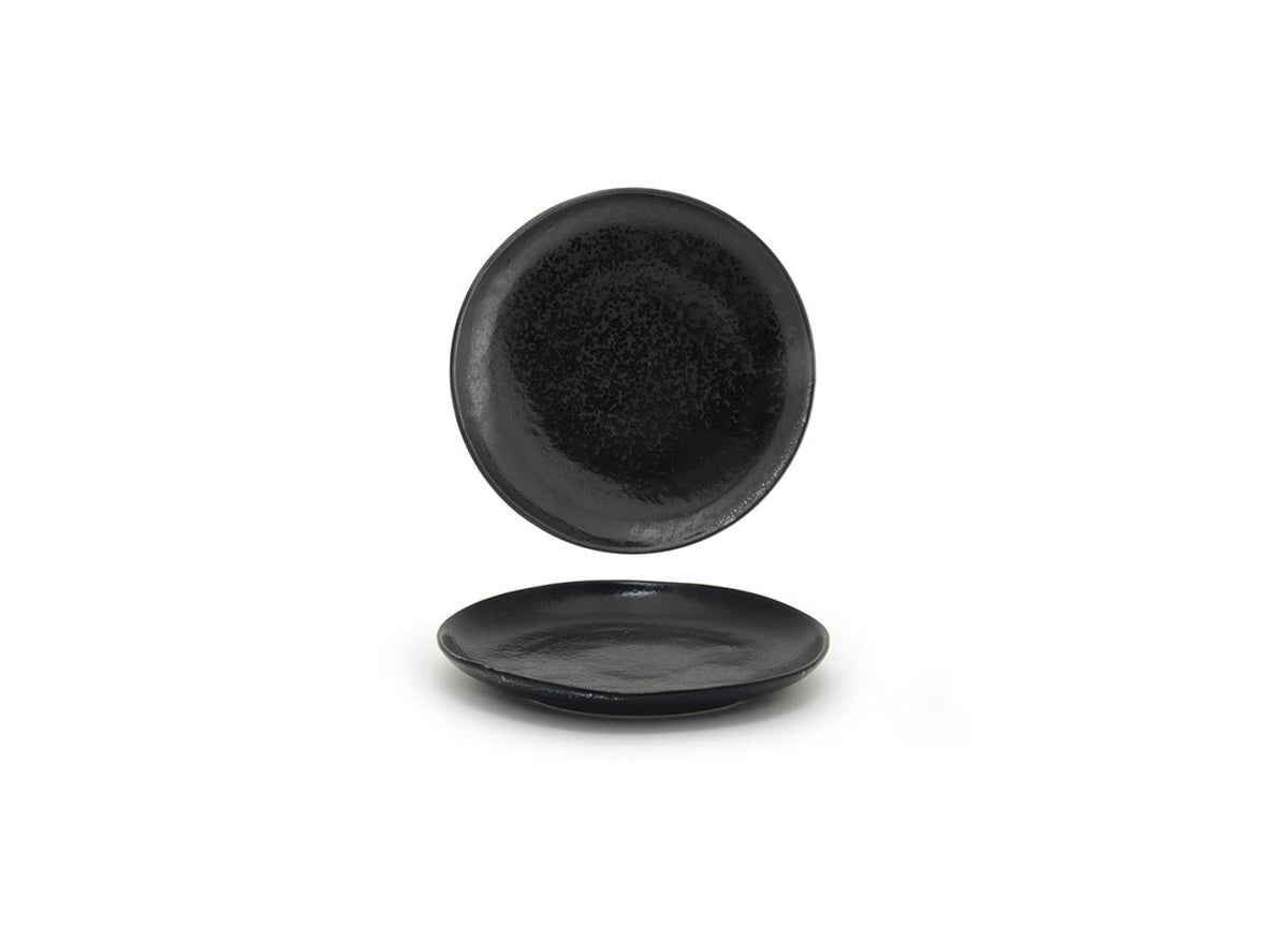 Plates, Porcelain, 10 Inch, Pepper, Round,6 - 1 COUNT