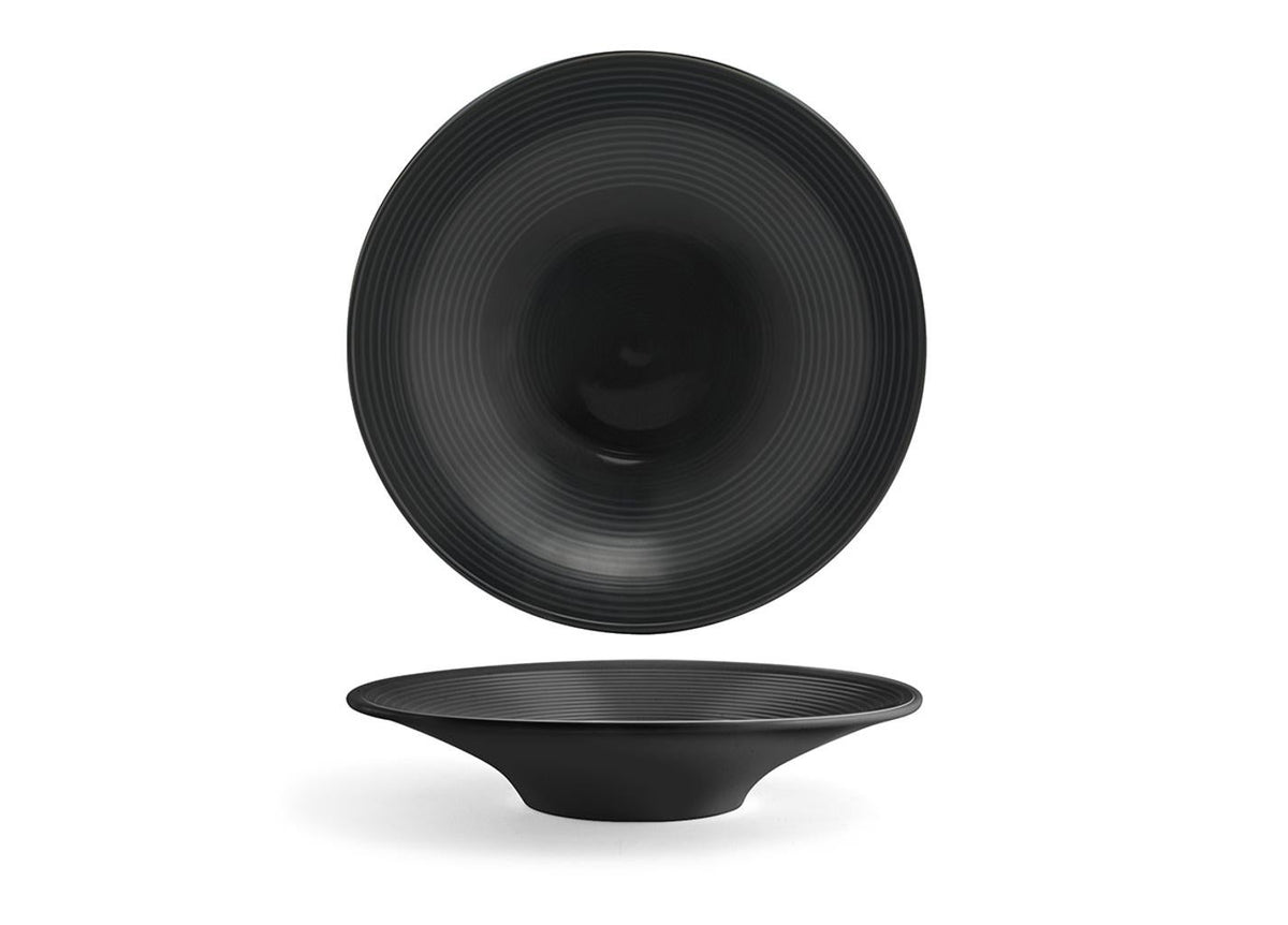 Bowls, Flare, Porcelain, 28 Ounce, 10 Inch, Ink, Round,4 - 1 COUNT