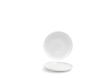 Plates, Porcelain, 6 Inch, White, Round,12 - 1 EACH