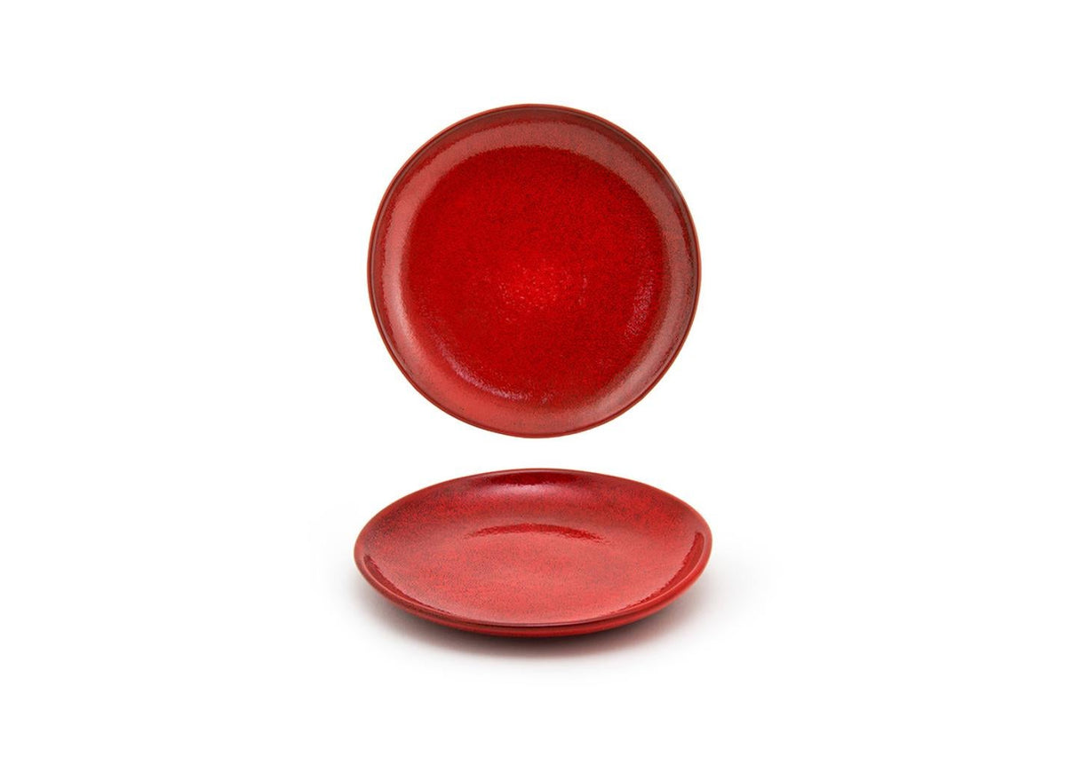 Plates, Porcelain, 11 Inch, Chili, Round,6 - 1 COUNT
