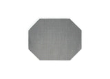 Placemats, Basketweave, 14 x 11 Inch, Cocoa, Vinyl,12 - 1 EACH