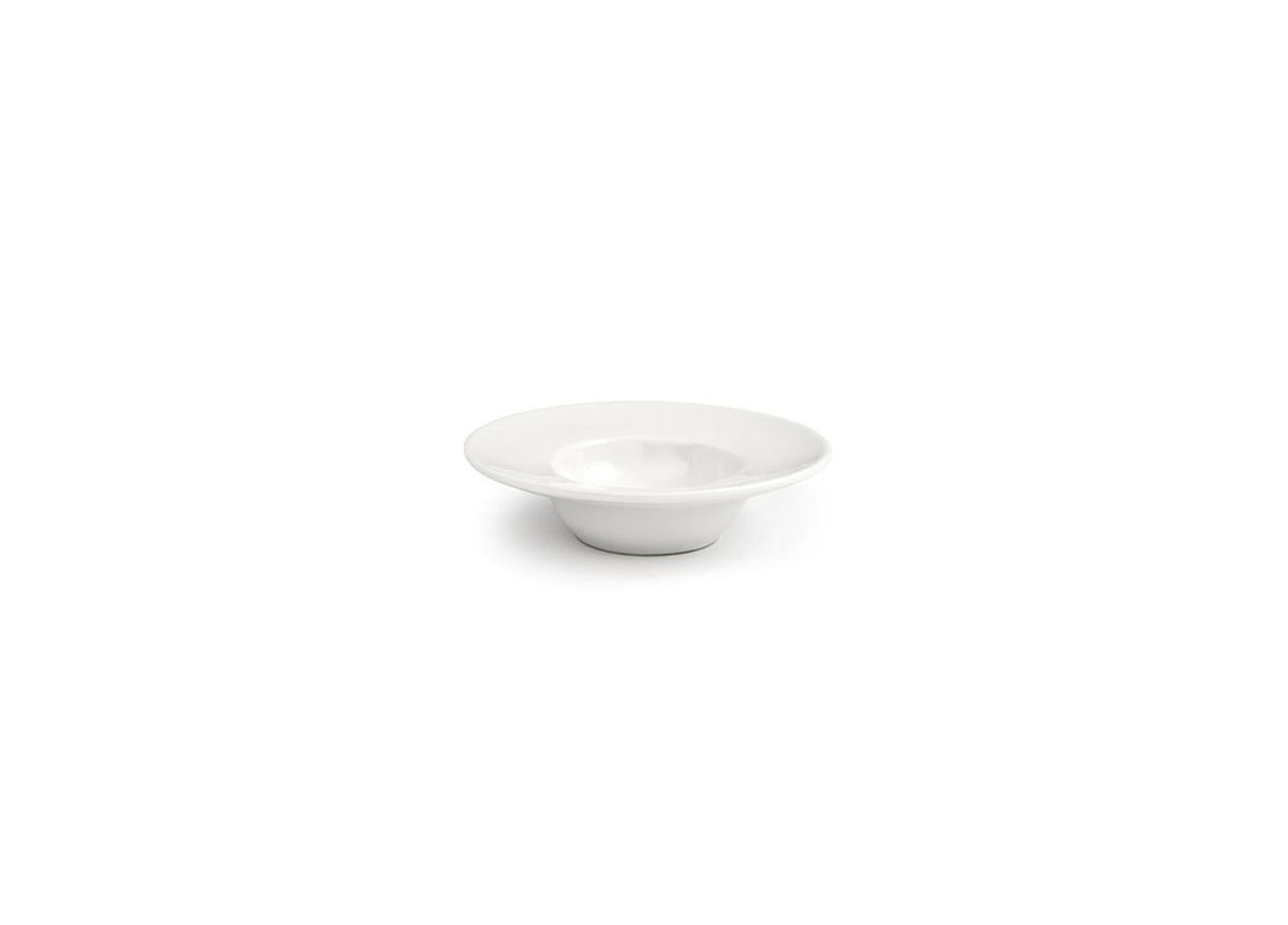 Saucers, Monaco, 1 Ounce, 4 Inch, White, Round,12 - 1 EACH