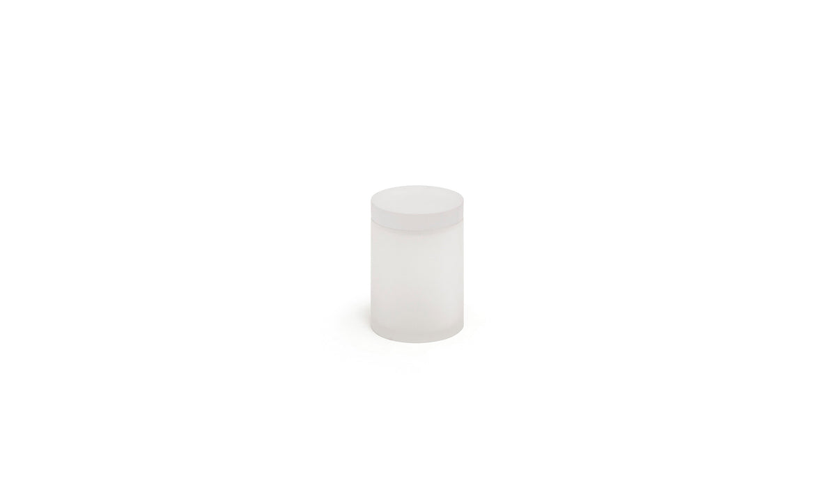 Jars, Storage, 3 x 3 x 4.25 Inch, Round, Frosted,6 - 1 COUNT