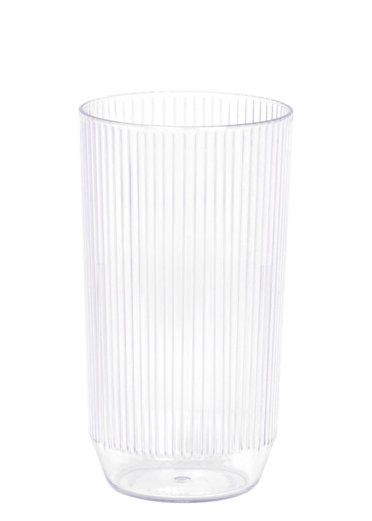 Glasses, Hi-Ball, 16 Ounce, Plastic, Clear,12 - 1 EACH