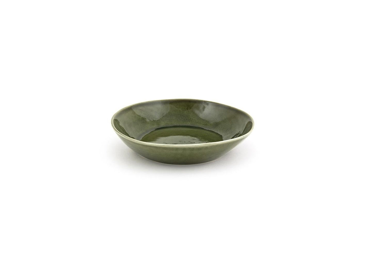Bowls, Porcelain, 34 Ounce, 8.5 Inch, Leek, Round,6 - 1 COUNT