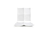 Plates, Origami, 10 Inch, White, Undecorated, Square,6 - 1 COUNT