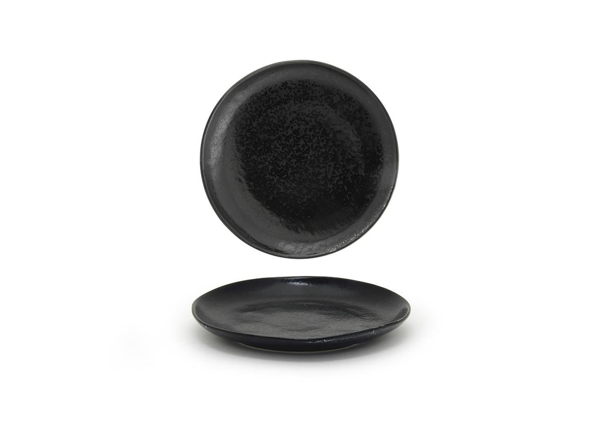 Plates, Porcelain, 11 Inch, Pepper, Round,6 - 1 COUNT