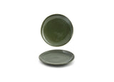 Plates, Porcelain, 6 Inch, Leek, Round,12 - 1 EACH