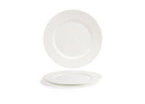 Plates, Rim, Focus, 9.5 Inch, White, Round,6 - 1 COUNT