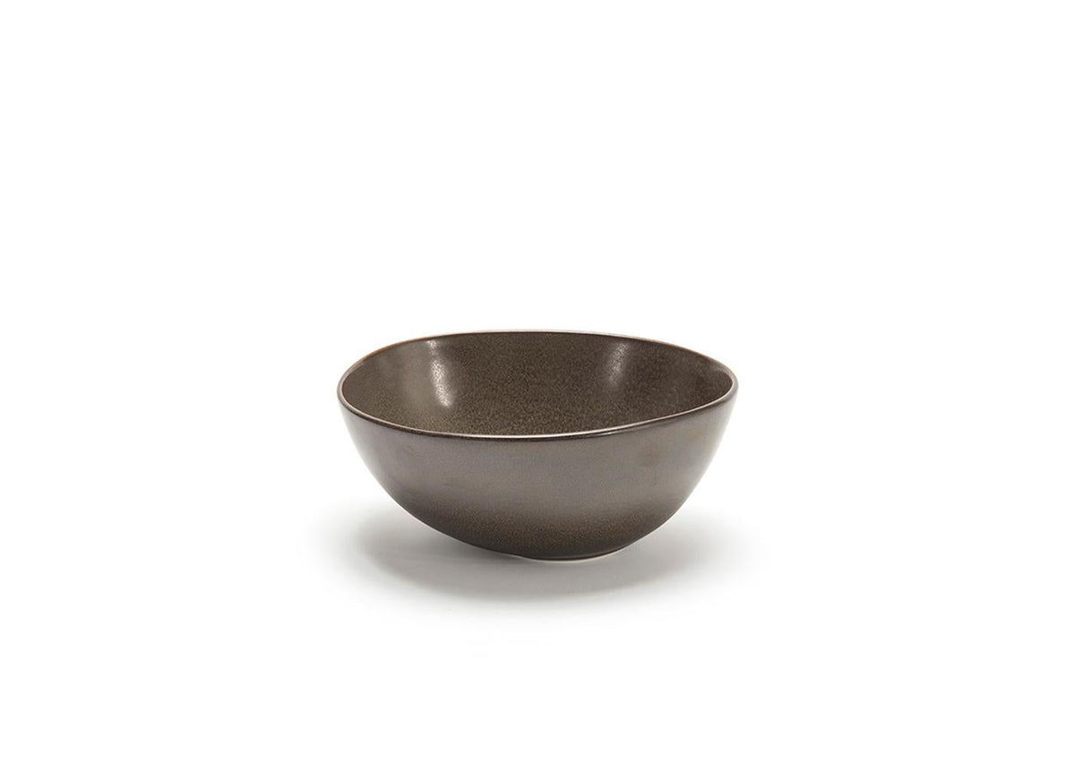 Bowls, Porcelain, 21 Ounce, 6 Inch, Mocha, Round,12 - 1 EACH