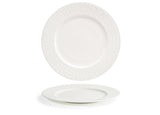 Plates, Facet, 11.5 Inch, White, Round,4 - 1 COUNT