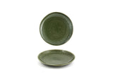 Plates, Porcelain, 10 Inch, Leek, Round,6 - 1 COUNT
