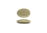 Plates, Porcelain, 5.5 Inch, Sea Grass, Oval,12 - 1 EACH