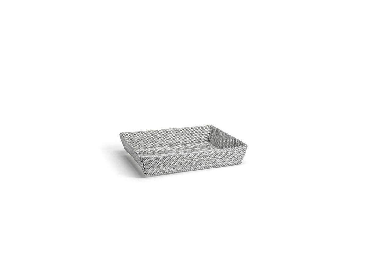 Basket, Vinyl, 11 x 8 Inch, Grey, Mesh,6 - 1 COUNT