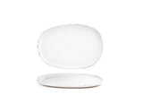 Plates, Footed, 15 x 7 x 2 Inch, White, Rectangular,4 - 1 COUNT