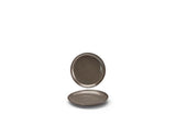 Plates, Porcelain, 6 Inch, Mocha, Round,12 - 1 EACH